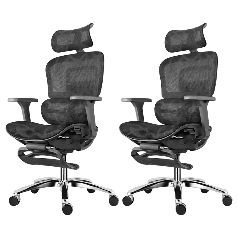 Modern Desk Chair Adjustable Seat Height Office Chair with Wheels