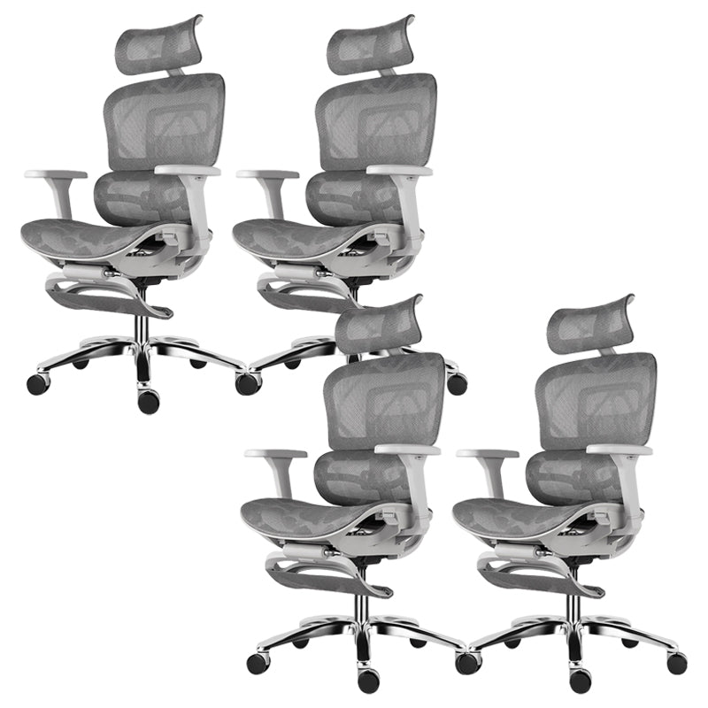 Modern Desk Chair Adjustable Seat Height Office Chair with Wheels