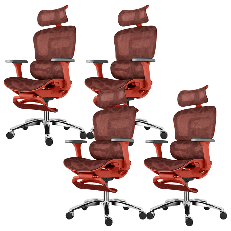 Modern Desk Chair Adjustable Seat Height Office Chair with Wheels