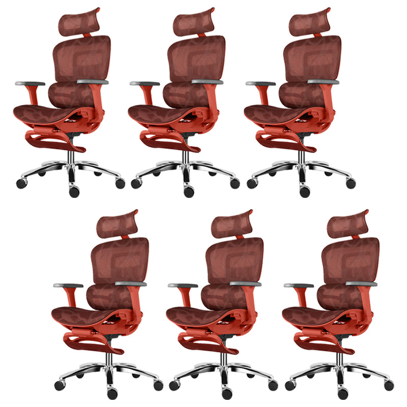 Modern Desk Chair Adjustable Seat Height Office Chair with Wheels