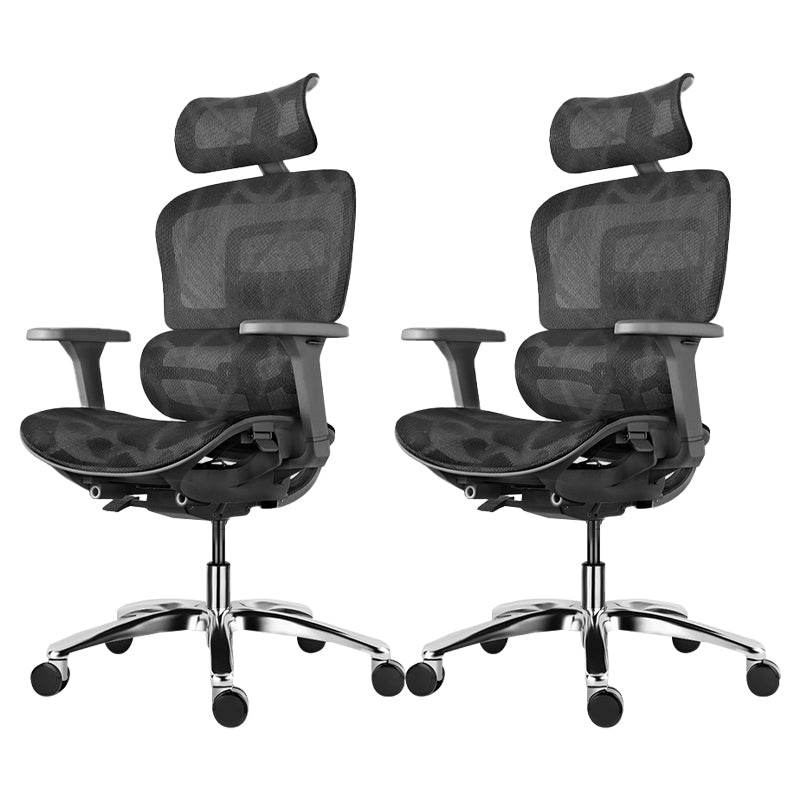 Modern Desk Chair Adjustable Seat Height Office Chair with Wheels