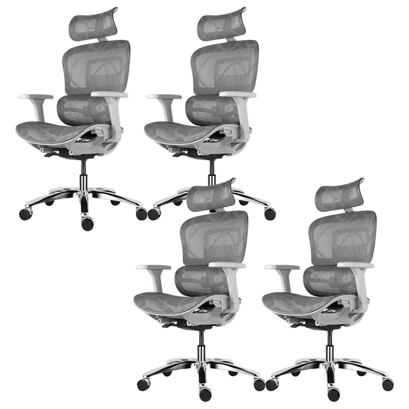 Modern Desk Chair Adjustable Seat Height Office Chair with Wheels