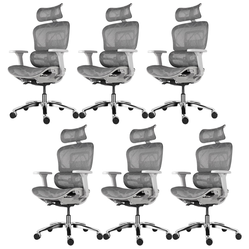 Modern Desk Chair Adjustable Seat Height Office Chair with Wheels