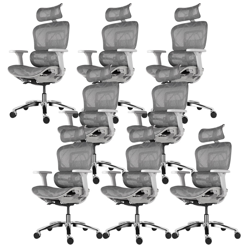 Modern Desk Chair Adjustable Seat Height Office Chair with Wheels