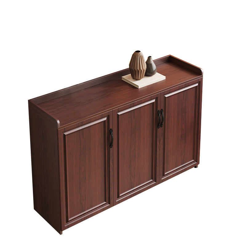 Contemporary Style Buffet Table Wood Side Board with Cabinets