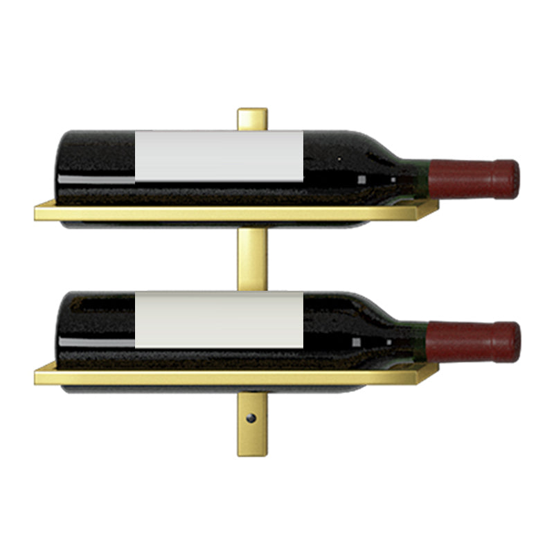 Wall Mounted Wine Bottle Holder Contemporary Metal Wine Rack Bottle