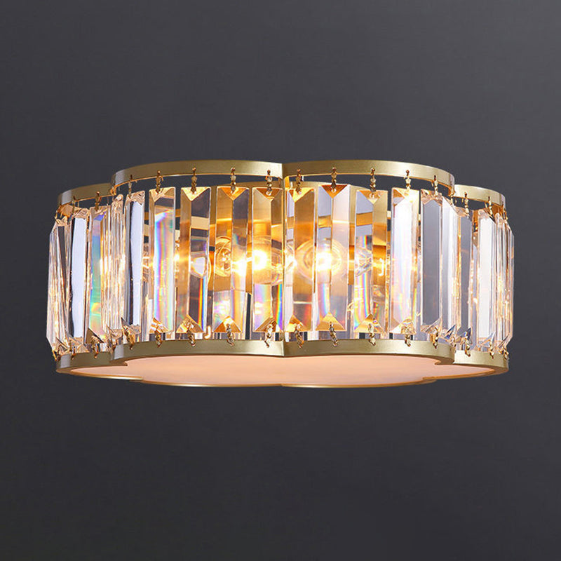 American Style Ceiling Light Geometry Shape Ceiling Lamp for Living Room