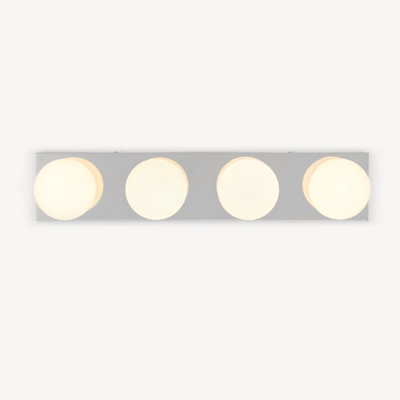 Modern Vanity Lighting Globe Glass Wall Light Fixture for Bathroom