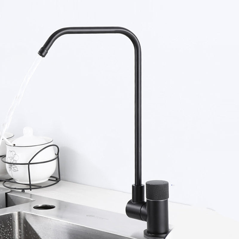 Modern Single Level Bar Faucet 1 Hole No Sensor Kitchen Faucet