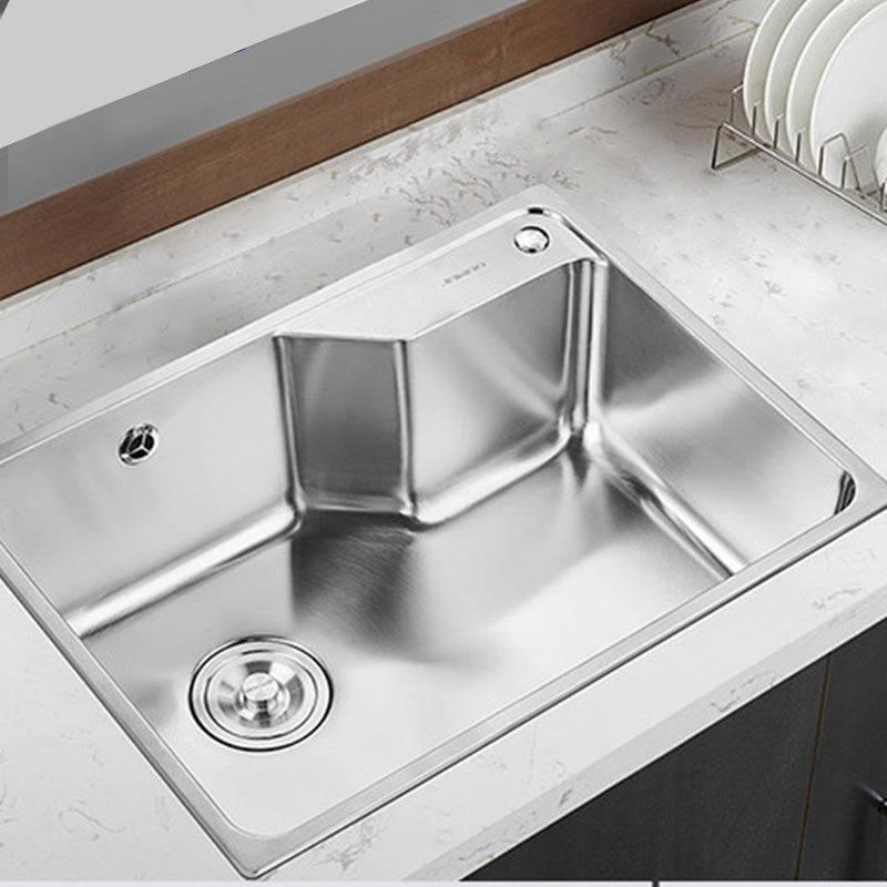 Modern Style Kitchen Sink Undermount Corrosion Resistant Kitchen Double Sink