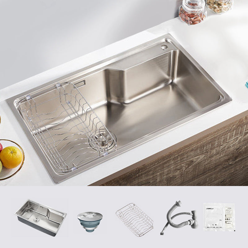 Modern Style Kitchen Sink Undermount Corrosion Resistant Kitchen Double Sink