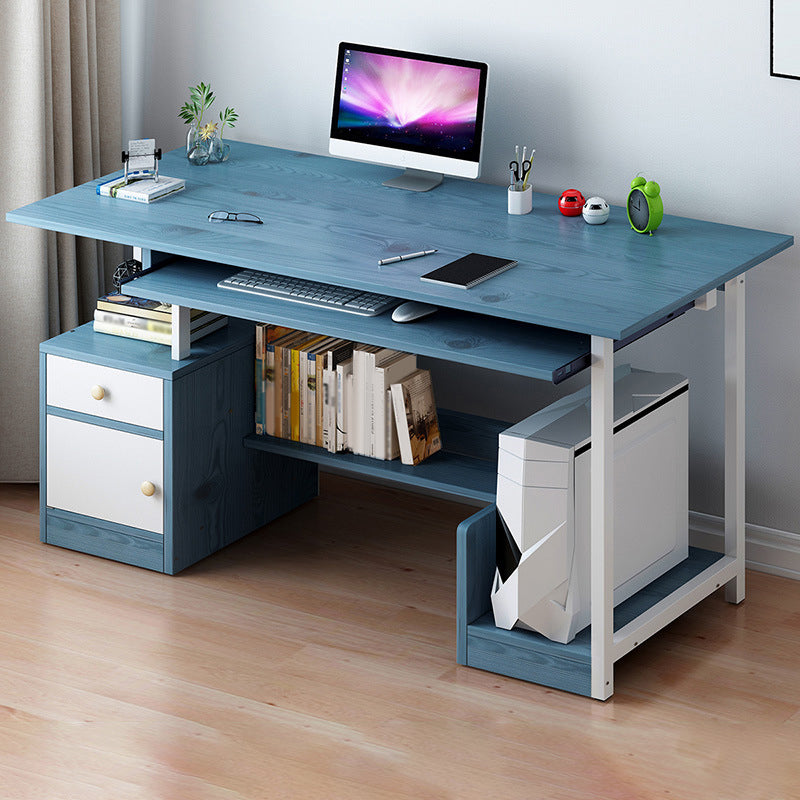 Modern Office Desk Manufactured Wood Computer Desk with Drawer