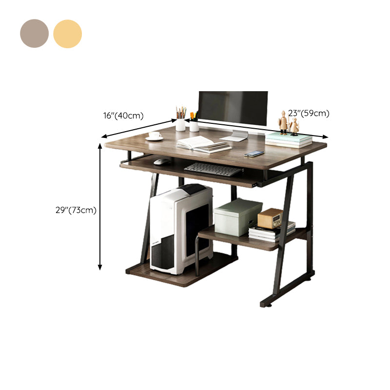 Modern Office Desk Manufactured Wood Computer Desk with Drawer