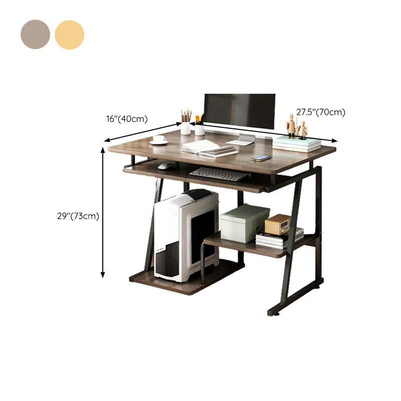 Modern Office Desk Manufactured Wood Computer Desk with Drawer