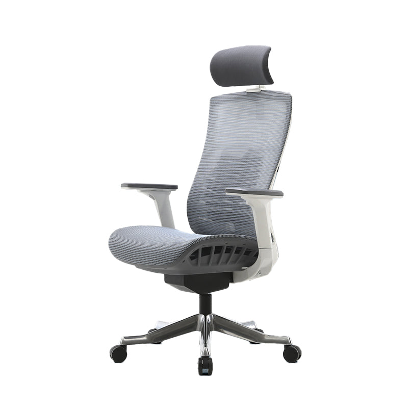 Contemporary Adjustable Arms Desk Chair Mesh Task Chair for Office