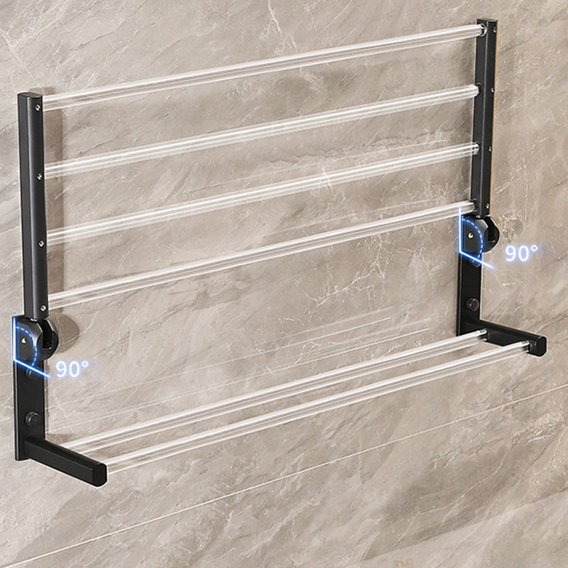 Contemporary Aluminum& Acrylic Bath Hardware Set Bathroom Accessory Kit