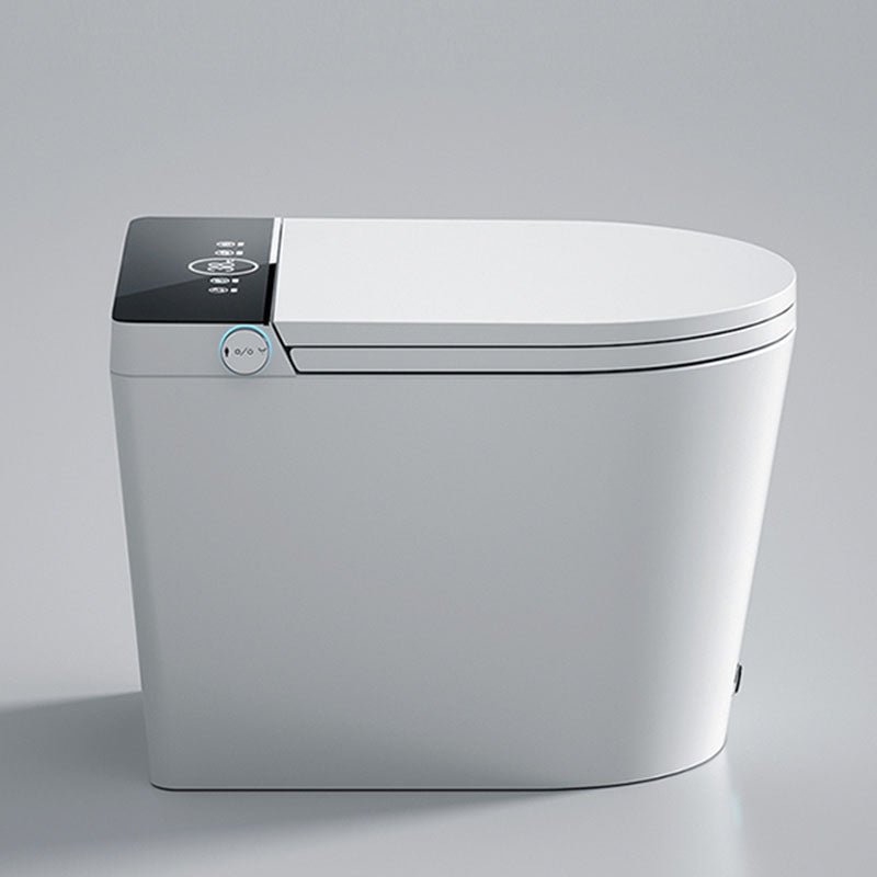 Contemporary 17.5" H Electronic Toilet Elongated Floor Standing Bidet