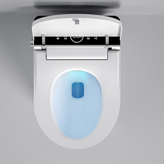 Contemporary Electronic Elongated Toilet Floor Standing Bidet