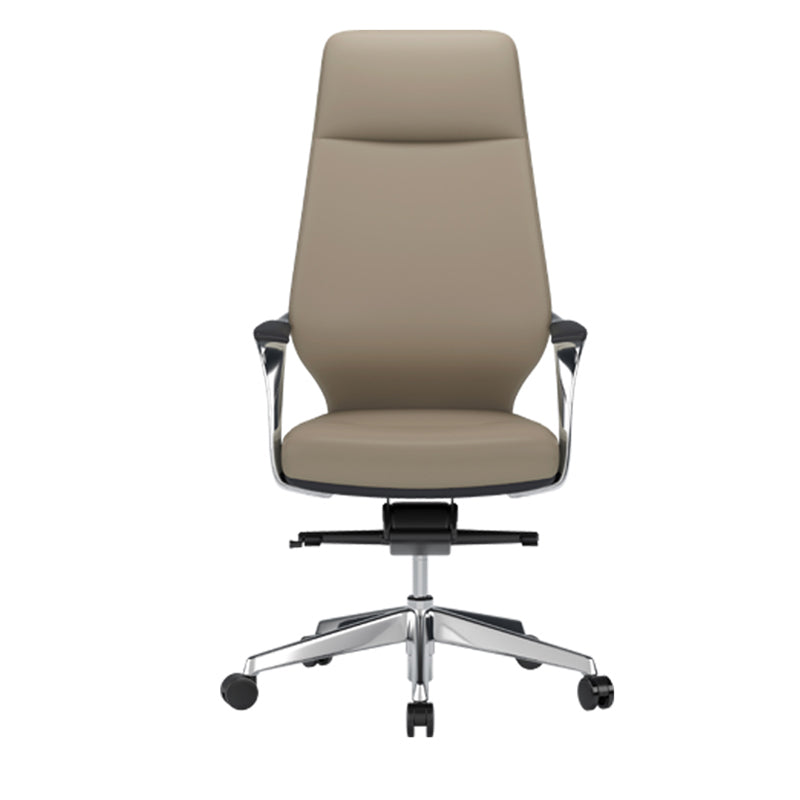 Modern Swivel Executive Chair Padded Arms Managers Chair for Office