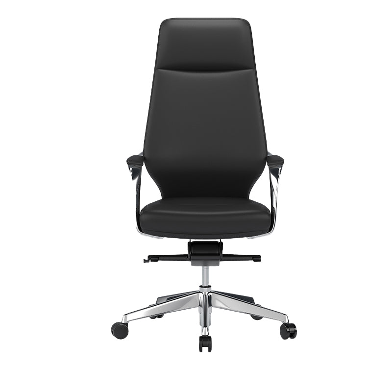 Modern Swivel Executive Chair Padded Arms Managers Chair for Office