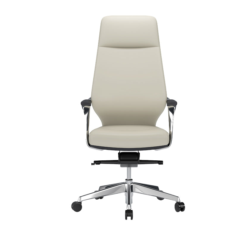 Modern Swivel Executive Chair Padded Arms Managers Chair for Office