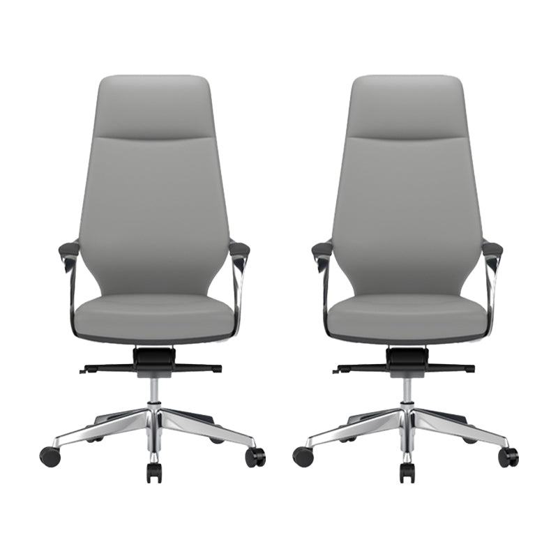 Modern Swivel Executive Chair Padded Arms Managers Chair for Office