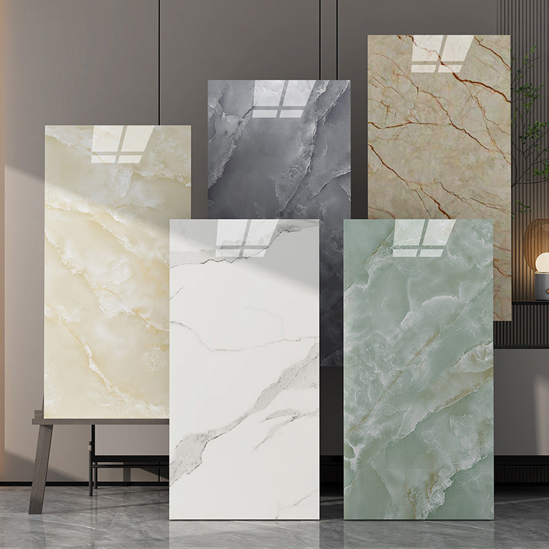 Wall Floor Tile Wallpaper Marble Pattern Waterproof Wall Tile