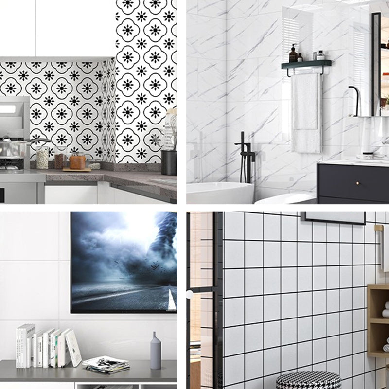 Creative Mosaic Tile Peel and Stick Backsplash Tiles for Kitchen