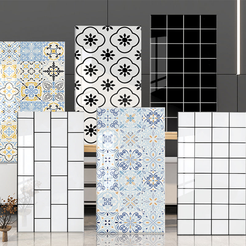 Creative Mosaic Tile Peel and Stick Backsplash Tiles for Kitchen