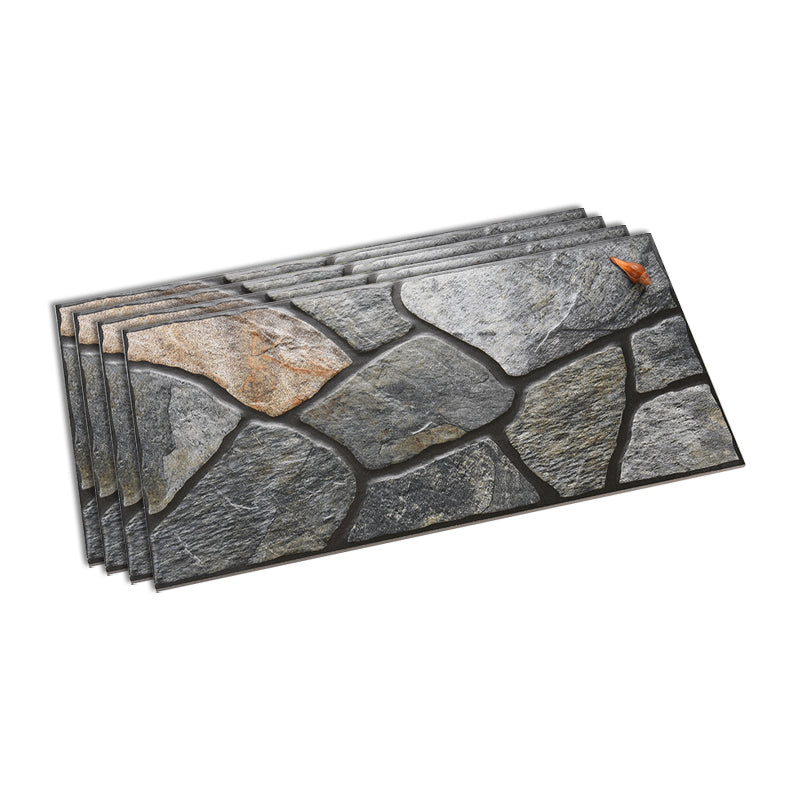 Outdoor Wall Tile Rectangle Straight Edge Stacked Stone Wall Tile