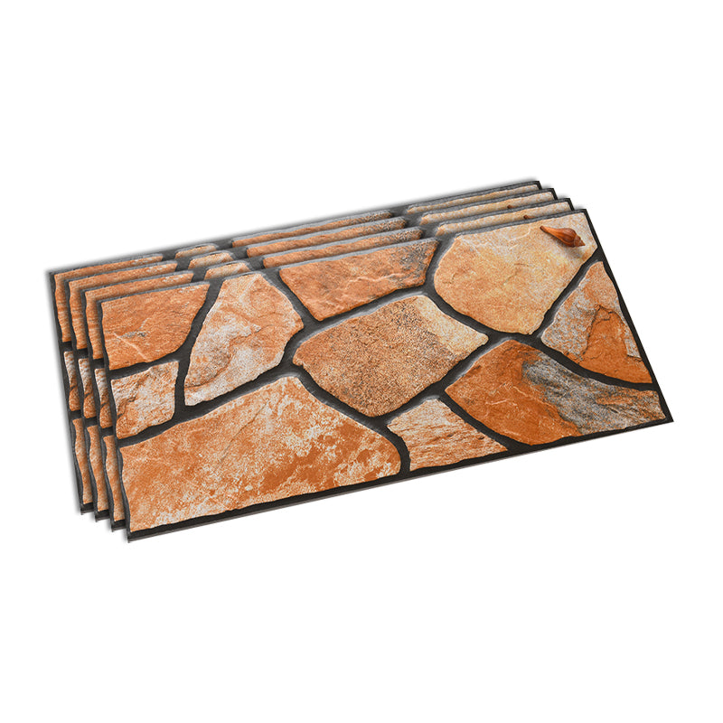 Outdoor Wall Tile Rectangle Straight Edge Stacked Stone Wall Tile