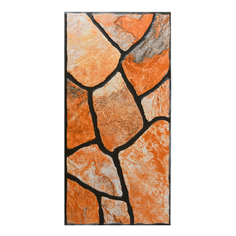 Outdoor Wall Tile Rectangle Straight Edge Stacked Stone Wall Tile