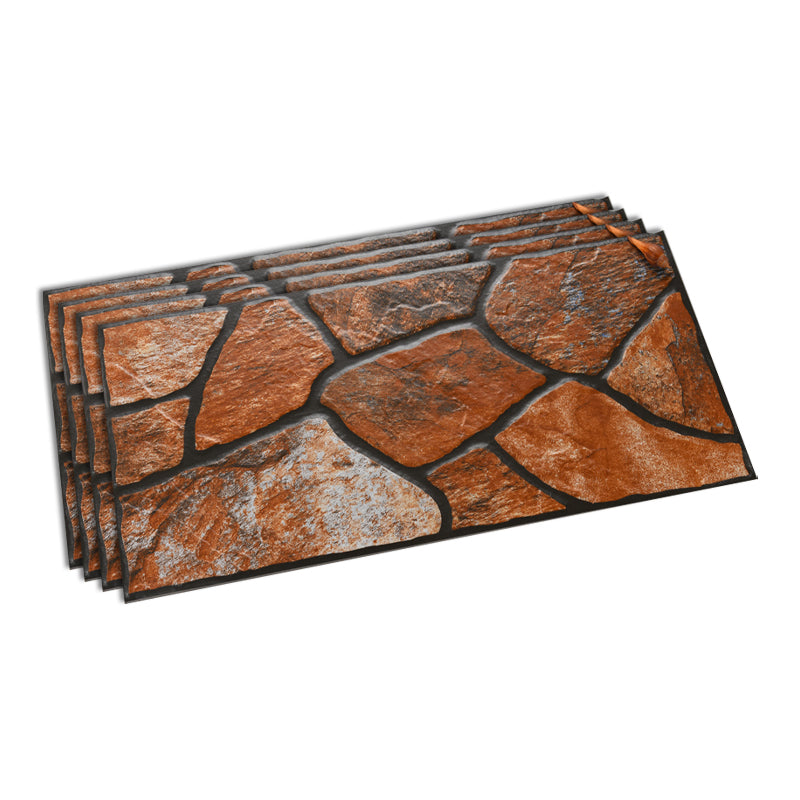 Outdoor Wall Tile Rectangle Straight Edge Stacked Stone Wall Tile