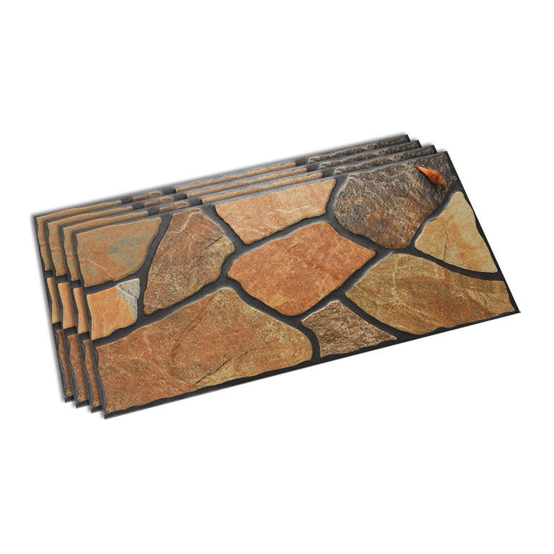 Outdoor Wall Tile Rectangle Straight Edge Stacked Stone Wall Tile