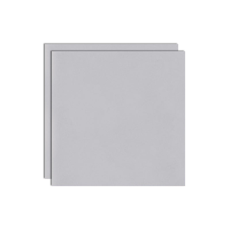 Rectangular Ceramic Matte Singular Tile No Pattern Bathroom Floor