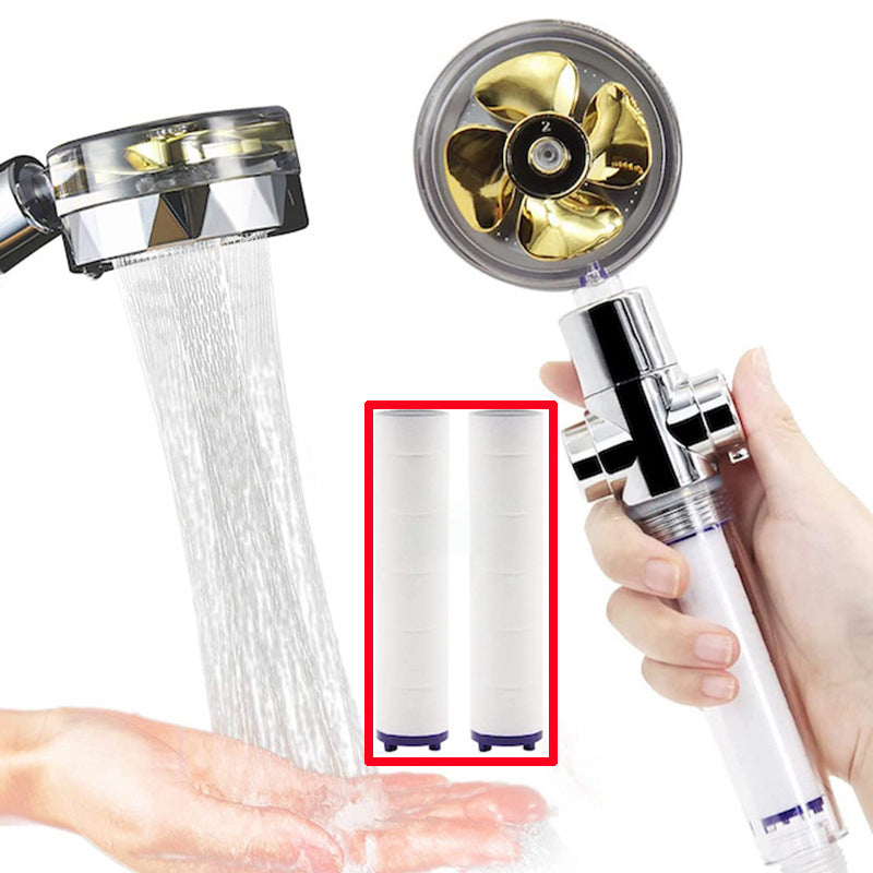 Contemporary Handheld Shower Head with Katalyst Adjustable Shower Heads