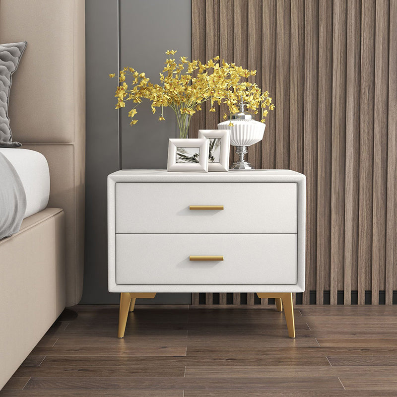 Drawer Storage Bedside Cabinet Contemporary Night Table for Bedroom