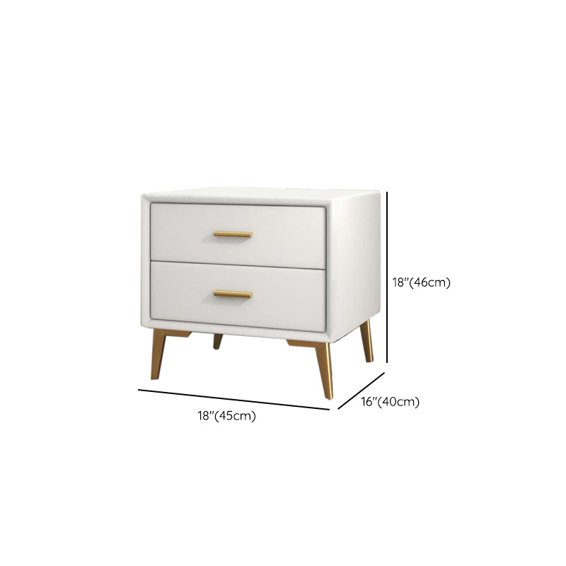 Drawer Storage Bedside Cabinet Contemporary Night Table for Bedroom