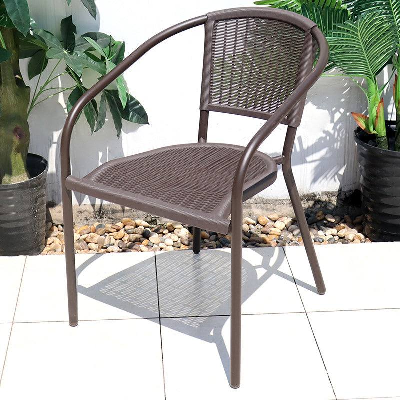 Industrial Dining Side Chair Set of 2/4/6/8 Metal Outdoor Chair