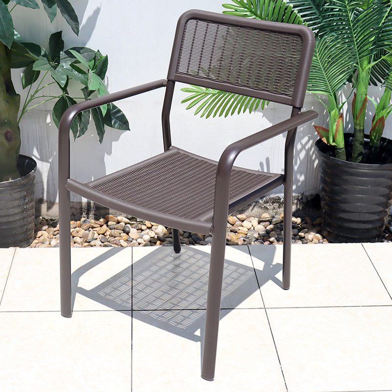 Industrial Dining Side Chair Set of 2/4/6/8 Metal Outdoor Chair
