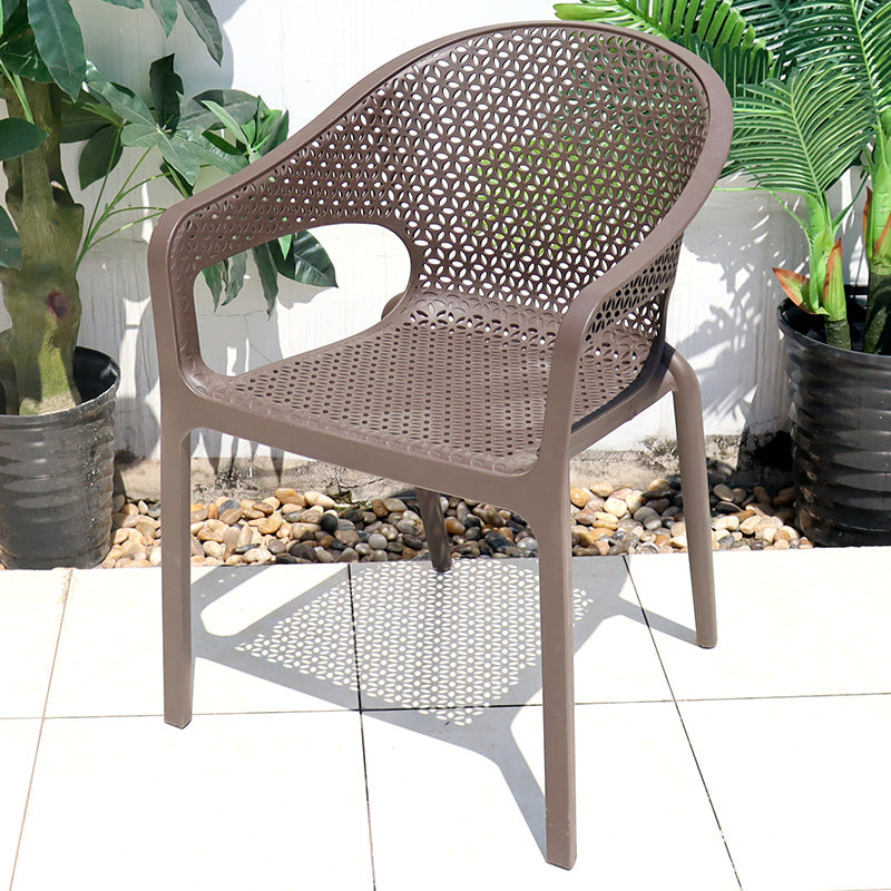 Industrial Dining Side Chair Set of 2/4/6/8 Metal Outdoor Chair