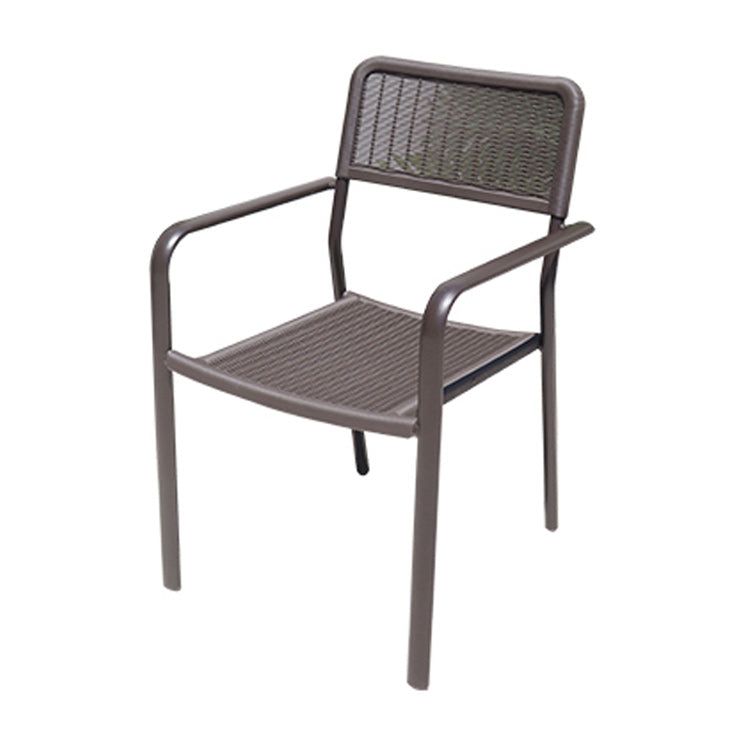 Industrial Dining Side Chair Set of 2/4/6/8 Metal Outdoor Chair