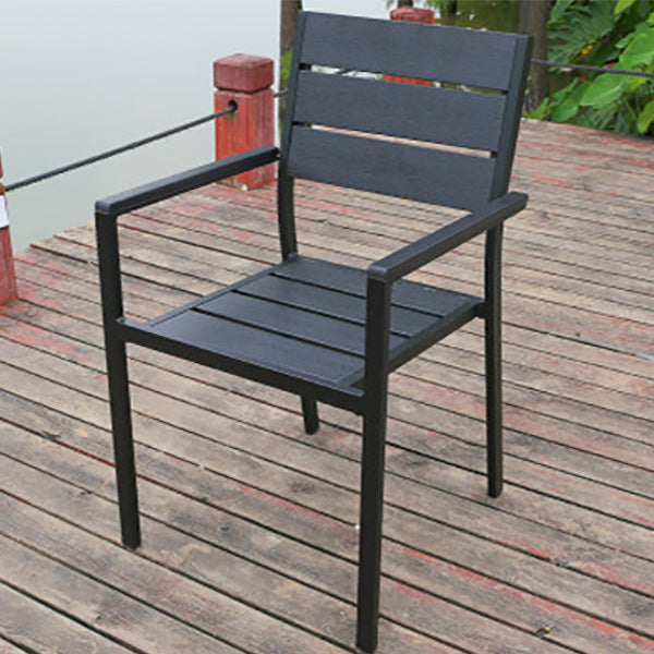 Patio Dining Chair Set of 1/2/4/6/8 Industrial Metal Dining Side Chair