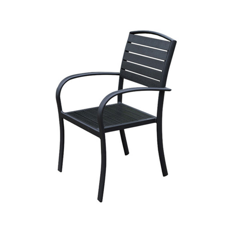 Patio Dining Chair Set of 1/2/4/6/8 Industrial Metal Dining Side Chair