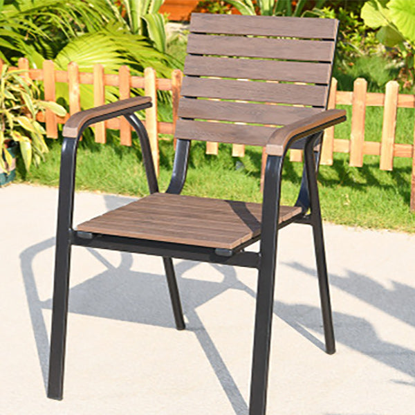 Patio Dining Chair Set of 1/2/4/6/8 Industrial Metal Dining Side Chair