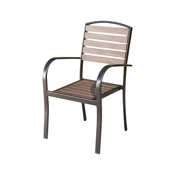 Patio Dining Chair Set of 1/2/4/6/8 Industrial Metal Dining Side Chair