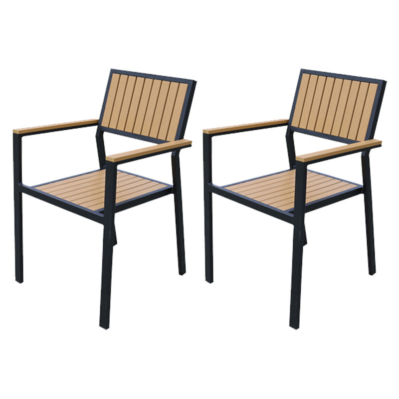 Patio Dining Chair Set of 1/2/4/6/8 Industrial Metal Dining Side Chair