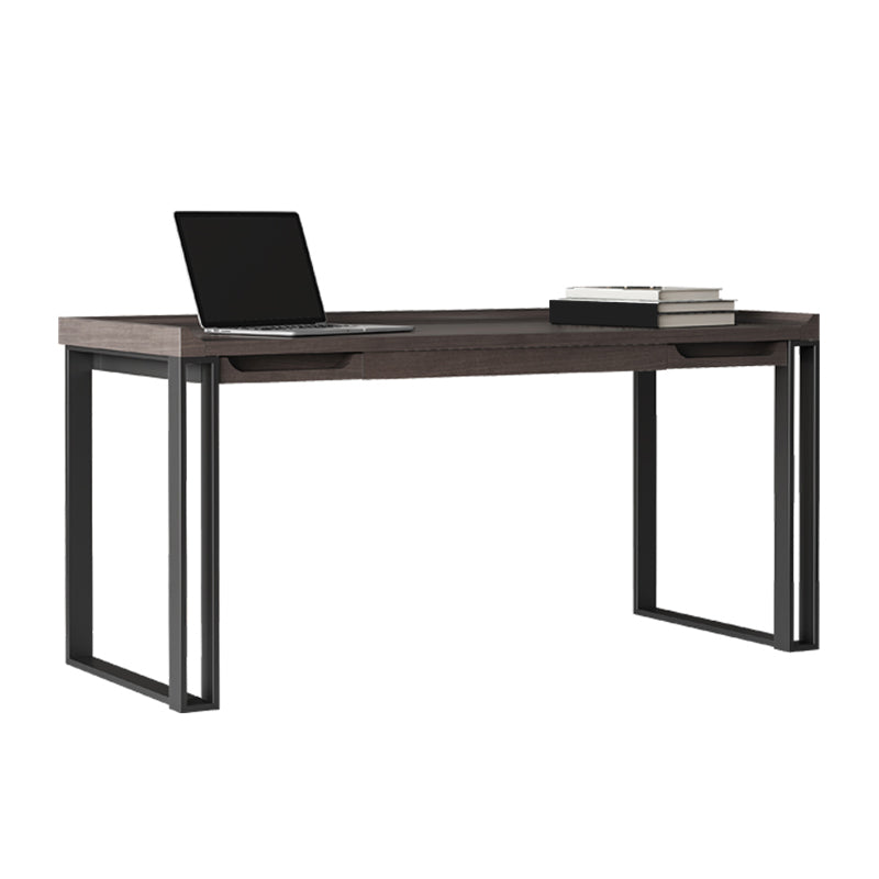 Rectangular Contemporary Writing Desk Engineered Wood Office Desk with Legs