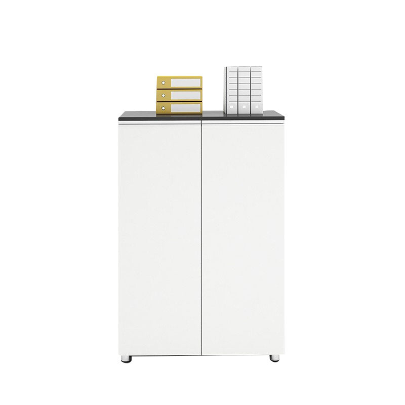 Wood Filing Cabinet Modern Vertical Storage Shelves Filing Cabinet