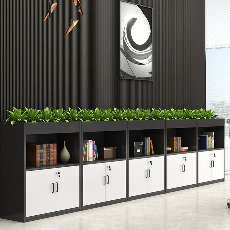 Contemporary Style File Cabinet Wood Vertical Filing Cabinet for Home Office